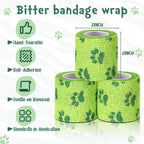 Close up of self adhesive pet bandage texture