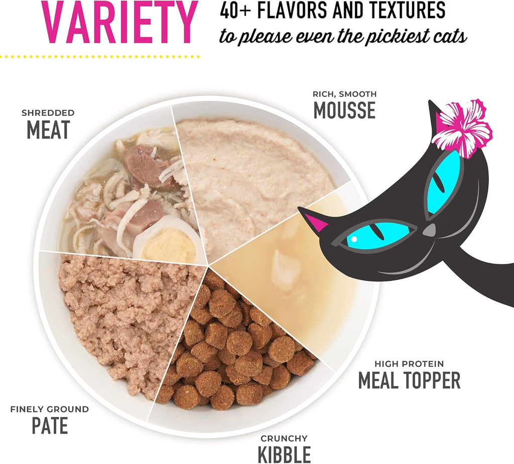 Tiki Cat Velvet Mousse, Protein Blend in Broth Variety Pack, Complete Nutrition for Balanced Diet, Wet Cat Food For All Life Stages, 2.8 oz. Pouch (Pack of 12) - Image 11
