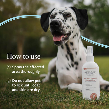 Authentic USA imported Veterinary Formula hot spot relief spray for dogs and cats