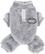 Dinkinty imported pet winter sweater showing durable stitching and high quality fabric.