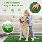Easy to clean fake grass for pet training