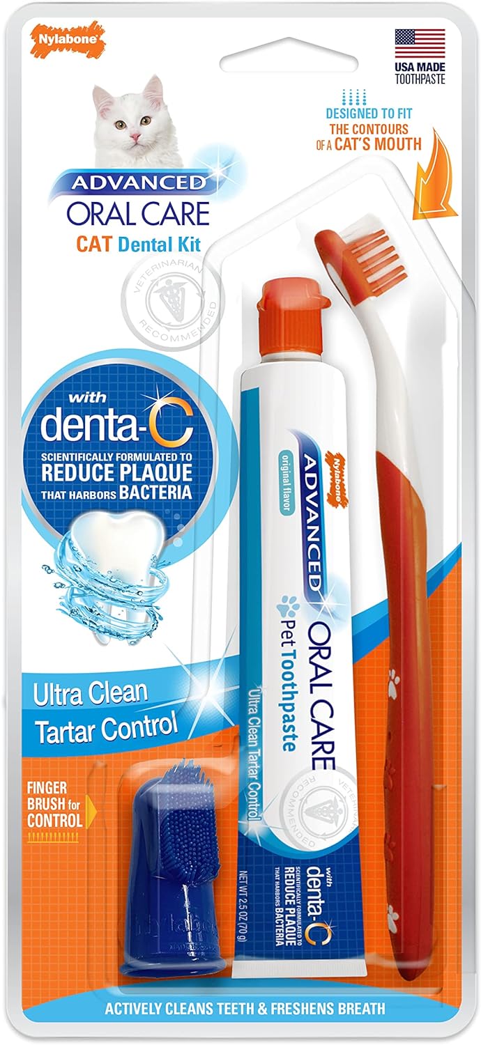 Nylabone Advanced Oral Care Dog Dental Kit Original Flavor 2.5 oz. - Image 12
