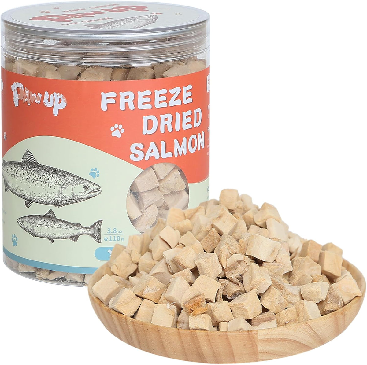 PAWUP Freeze Dried Minnows Dog Treats - 100% Single Ingredient Fish Treats for Dogs - Omega-3 Rich, Grain Free Training Treats & Dog Food Topper, 2.8 oz - Image 10