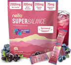 Nello Superbalance Hormonal Support Drink Mix, SRI-81 Shatavari, Myo-Inositol, Rhodiola Rosea, Vitamin C, Magnesium, Theobromine (20 Servings, Strawberry Lemonade) - Image 9