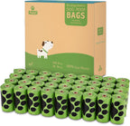 PobbY dog poop bags unscented refill rolls front view packaging box.