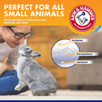 Arm and Hammer cage liners showing absorbent texture