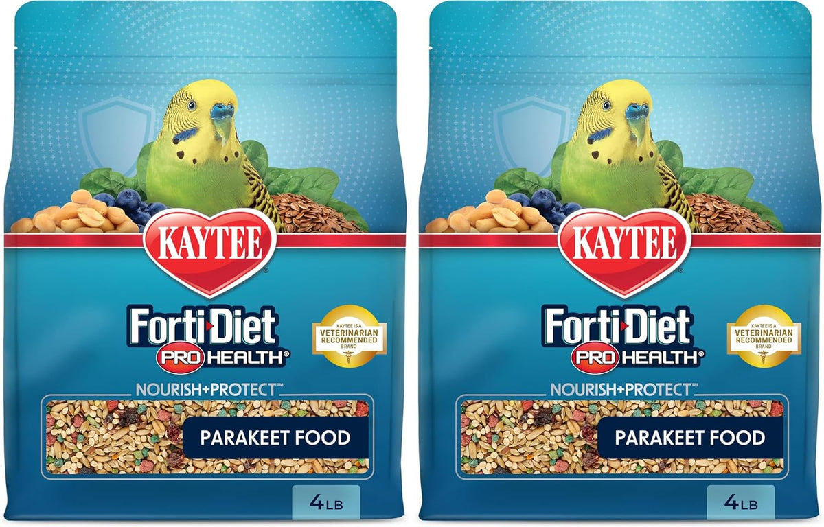 Kaytee Forti-Diet Pro Health Nourish+Protect Parakeet Food, 2 Pounds - Image 14