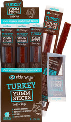 etta says! Yumm Sticks - Real Meat Jerky Dog Jerky Treats - Beef, Chicken, Pork, and Turkey Variety Pack - Human Grade - Made in The USA (12 Count Pack of 1) - Image 13