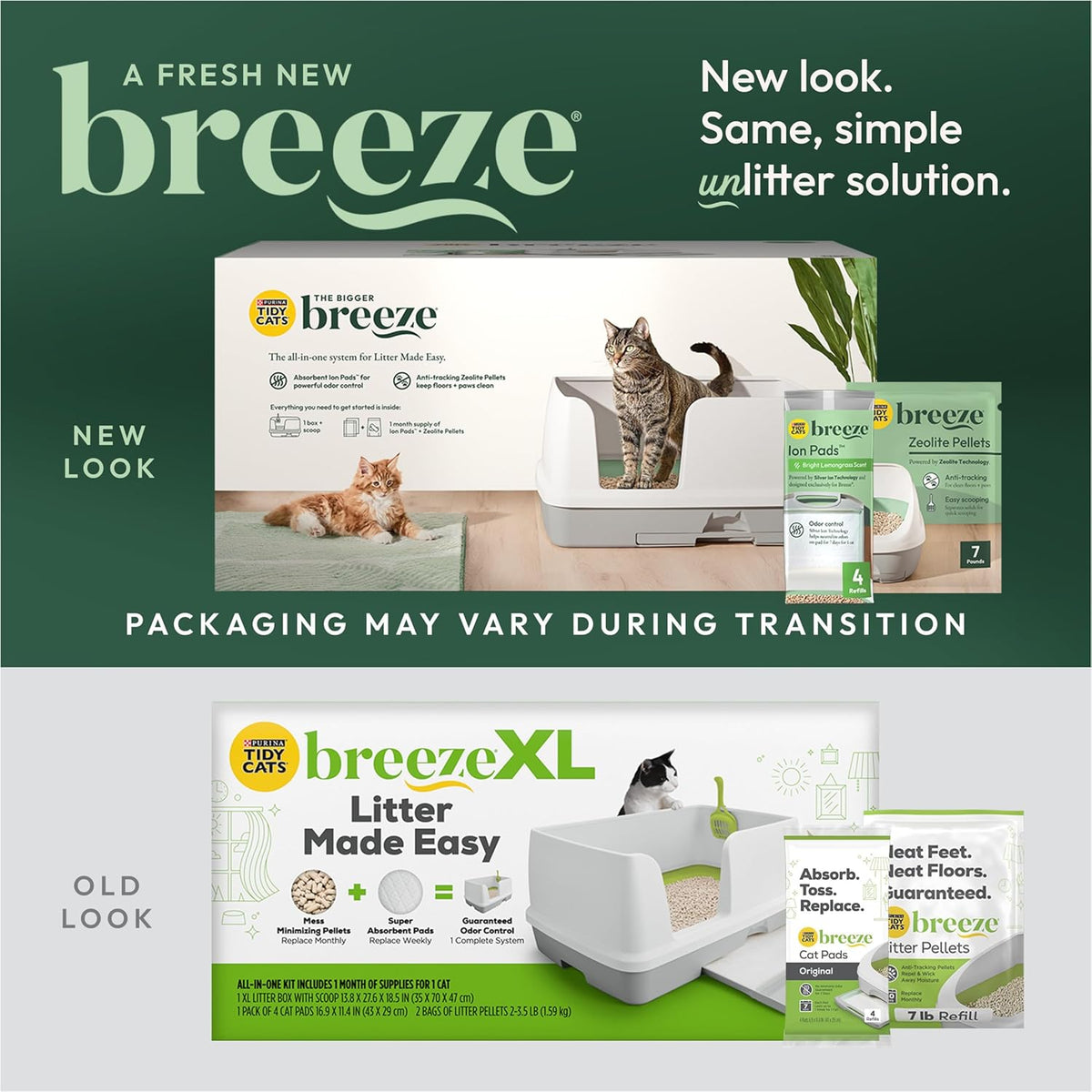 Purina Tidy Cats Breeze XL high walled litter tray