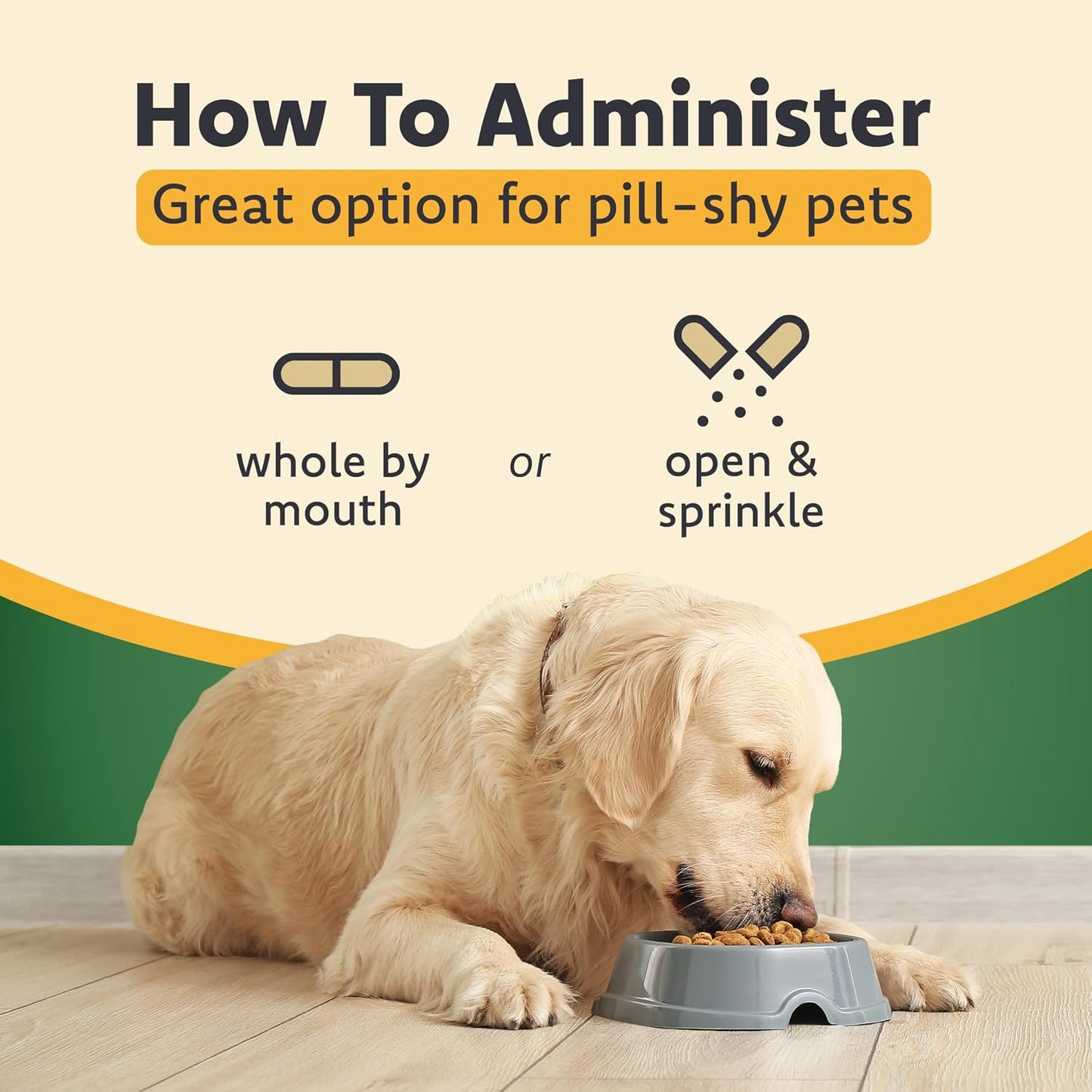 Veterinarian recommended eye health supplement for small dogs and cats