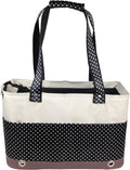 Pet Life fashion designer spotted pet carrier front view