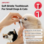 Jayu Pet toothbrush head detail for small dogs and cats