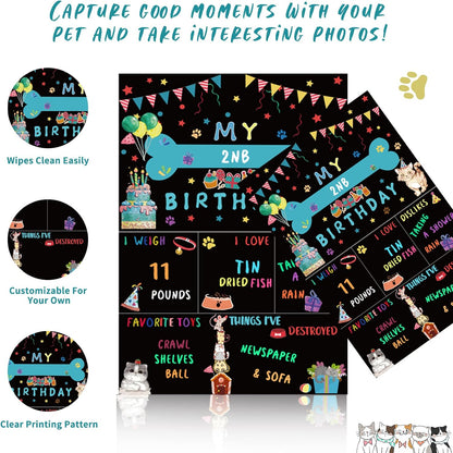 Meow letter foil balloons for cat birthday party