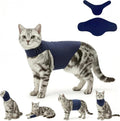 Dajidali pet apparel dark blue extra small front view calming dog anxiety jacket