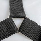 DABAIXIONG anti slip belly bands straps attached to a small puppy diaper