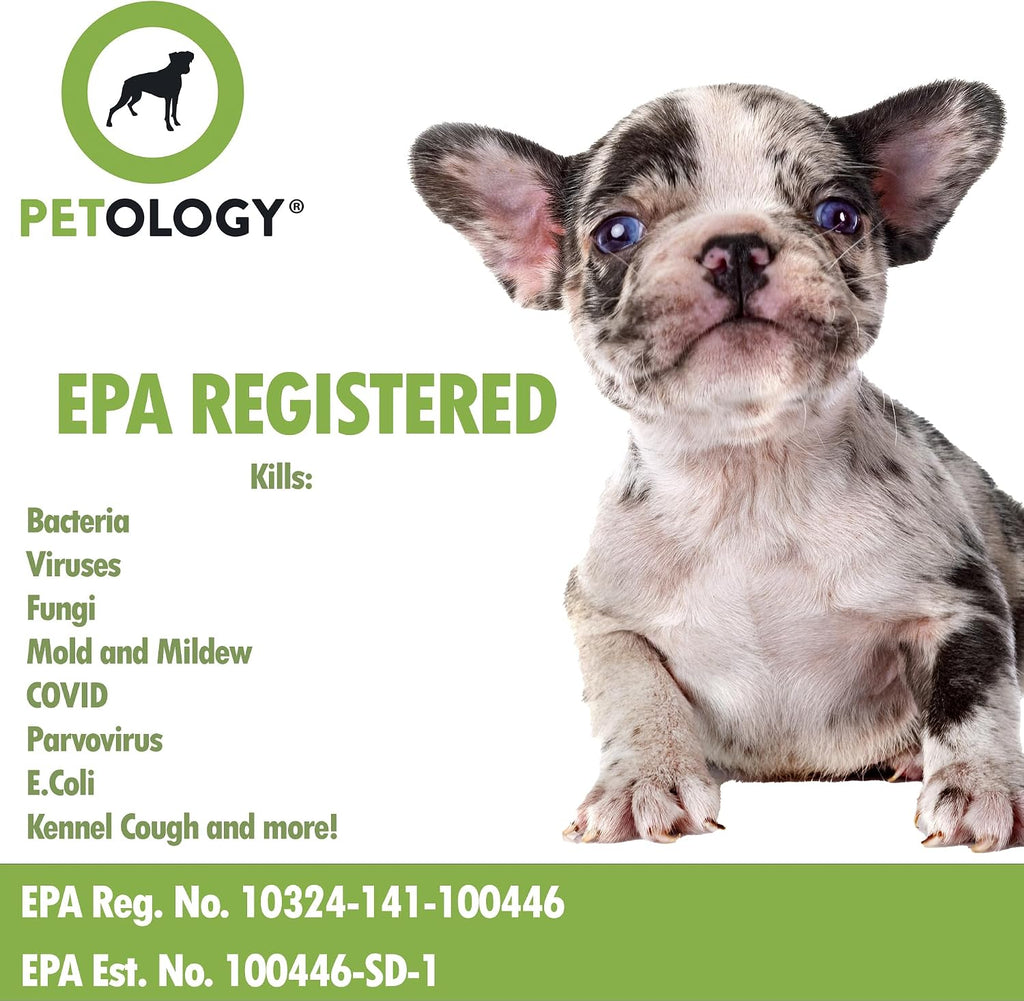 Veterinary grade disinfectant gallon container