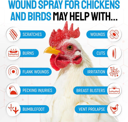 Silver Grade colloidal silver poultry spray back label showing active ingredients