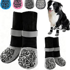 HeavenEye Anti Slip Dog Socks, Dog Paw Protectors Maximum Grip Prevent Licking Paws Slipping, Paw Protector for Hot & Cold Pavement Shoes Boots for Small Medium Large Senior Dogs(White Bone,M) - Image 10