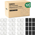 Dianu official cat water fountain replacement filters 12 pack front view