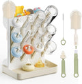 Viddett Superior Vertical Baby Bottle Drying Rack front view