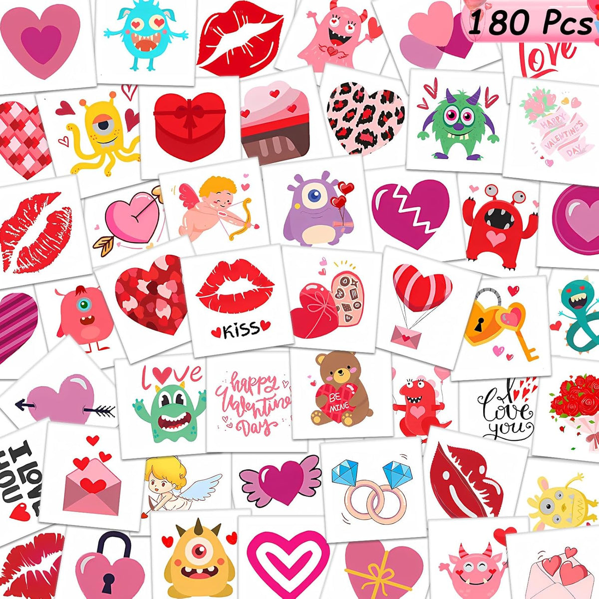 Garsellen 180 pieces temporary tattoos for kids