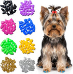 zetpo Dog Nail Caps & Claw Caps (100 pcs) - Anti Slip Dog Toe Grips & Covers for Hard Floors - Instant Traction & Mobility Support for Senior Dogs - Stops Scratches & Reduces Floor Noise (XL) - Image 10