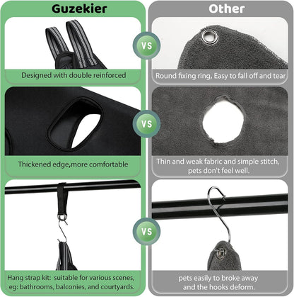 Close up of Guzekier safety nail clippers and grooming comb