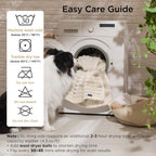 Reversible pet blanket covering a car seat for travel stain protection