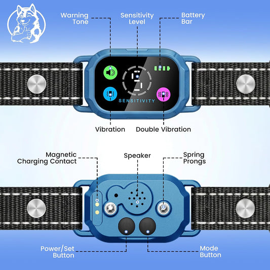 Uberdawgz training collar with handheld remote control