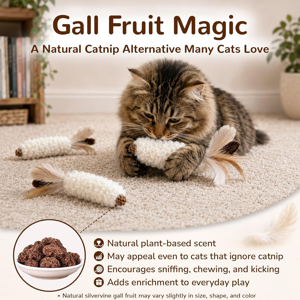 Agape soft plush catnip kicker toy pack packaging layout
