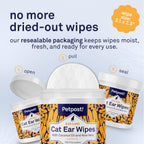 Petpost product container with natural coconut oil and aloe highlights