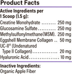 Proactive Paws Mobility Matrix powder packaging label
