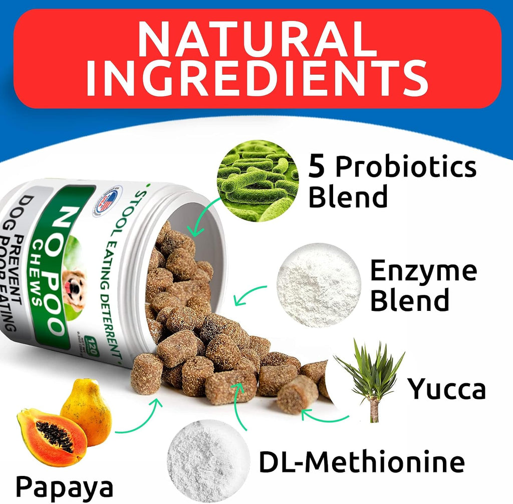Bark And Spark pet supplement for stopping dog poop eating habit