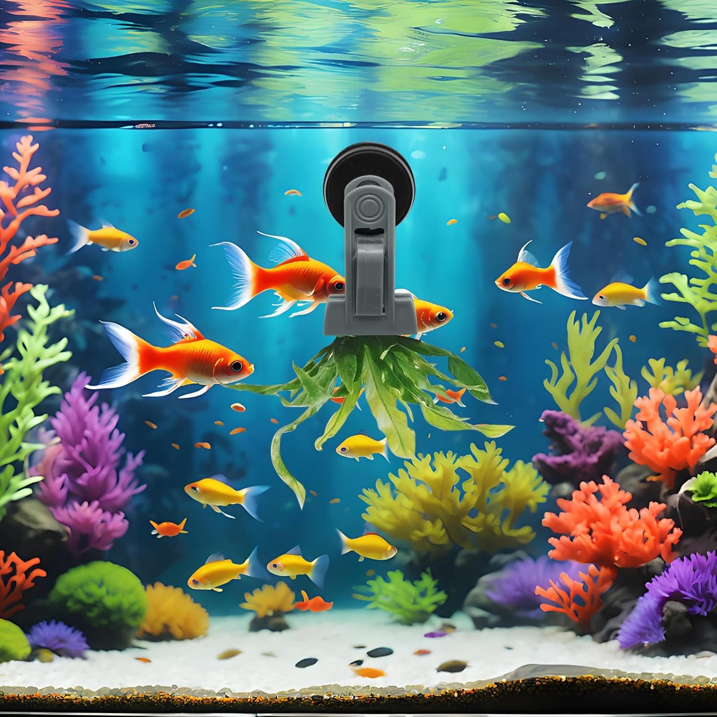 HINGTAI seaweed feeding ring reducing water pollution in fish tank