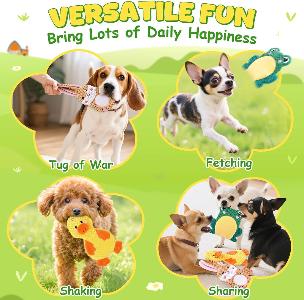 XIUGOAL boredom relief puppy toys safe stuffing free design being held