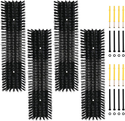 Livestock Scratch Brush for Cattle, Horses, Goats, Cow, Durable Scratching Brush, Massage Grooming Tool for Healthy Coat, Relieves Itching, Easy Install on Fence Posts(2pcs, Gray) - Image 10