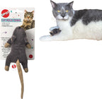SPOT Big Mouse Bertha Cat Toy with Catnip - Lifelike Plush Mouse, Crinkle Sound, Large 7in Size, for Cuddling, Chasing, Playing - Assorted Colors - Image 11
