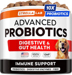 STRELLALAB Anal Gland Support Chews - Scoot Treatment - Digestive Enzymes, Prebiotics & Fiber Supplement for Dogs Digestion & Gut Health. Proprietary Blend of Beet, Psyllium, Dandelion & Pumpkin 120Ct - Image 12