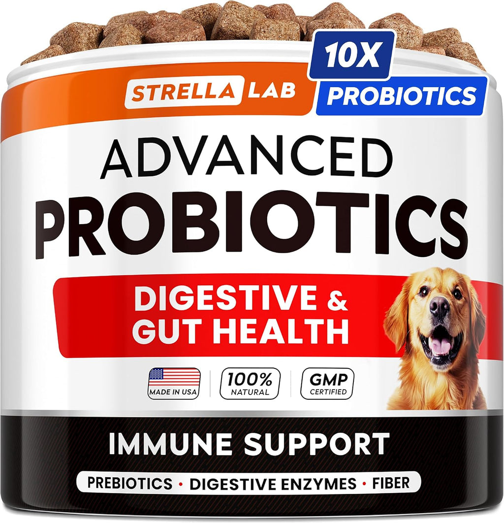 STRELLALAB Advanced Dog Dental Chews & Breath Freshener - Dog Teeth Cleaning Treats, Bad Breath Control, Plaque & Tartar Off, Pet Oral Care, Pro Perio Support, Lab Co Bright Formula - 90 Treats - Image 10