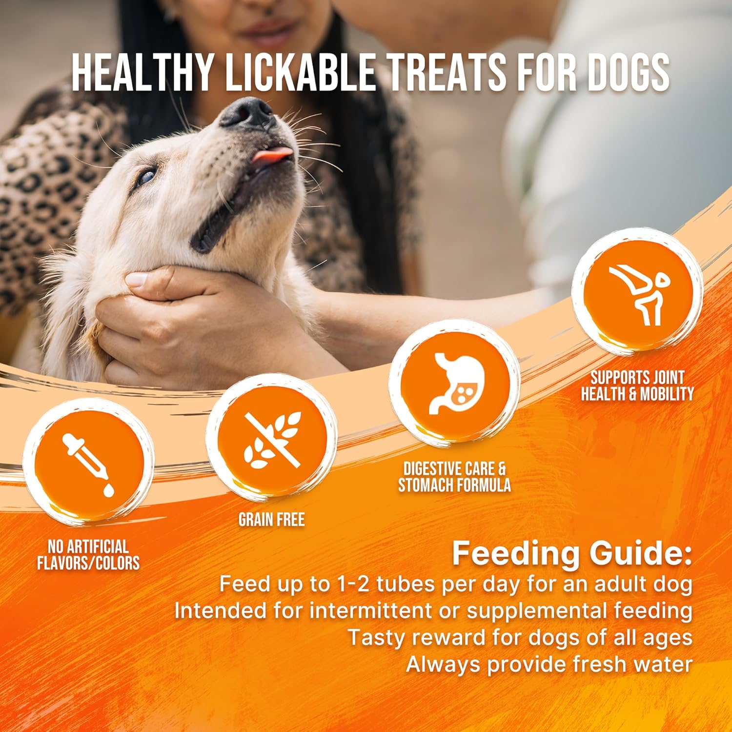 Grain free puppy pouch treats for training and enrichment close up