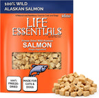Life Essentials by Cat-Man-Doo USA sourced salmon treats branding display