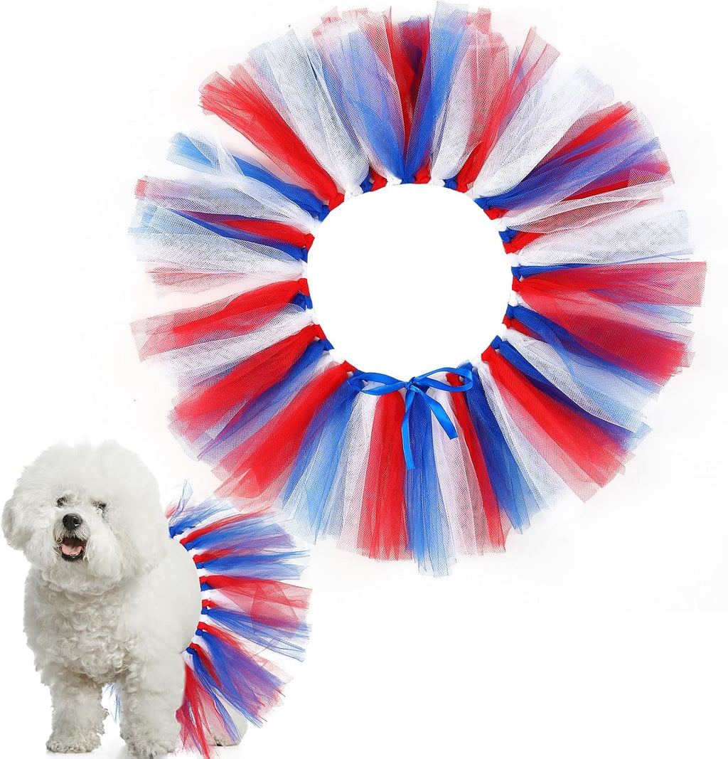 Dog Tutu Tulle Tutu for Dogs Small Large Medium Puppy Dress Ballerina Costume Skirt for Holiday Puppy Cats Bunny Pet Outfit Birthday Wedding Party Photo Prop Supplies(Pink) - Image 9
