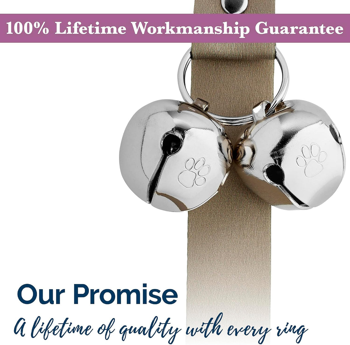 Authentic PoochieBells dog doorbell packaging