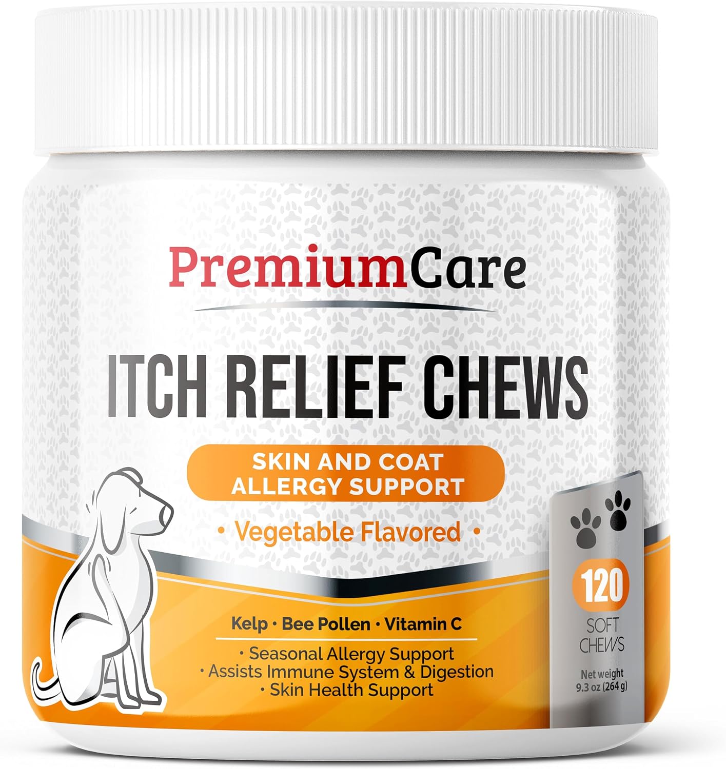PREMIUM CARE Calming Chews for Dogs, Made in USA - Helps with Dog Anxiety, Separation, Barking, Stress Relief, Thunderstorms and More, 9.3 oz (264g), 120 Count - Image 9