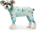 Pink Dog Recovery Suit Female Male for Small Medium Dogs,Dog Surgical Recovery Suite Bodysuit After Surgery Zipper On Back Puppy Cat Long Sleeve Onesies Bodysuit After Surgery Wound Protective - Image 15