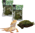 The Habitat Life - Natural Variety Pack - Mix of Reindeer, Mood, Sheet & Spanish Moss - for All Terrariums - Humidity Control - Breathable Bedding - Dye-Free & Safe - Medium - 1 Pack - Image 11