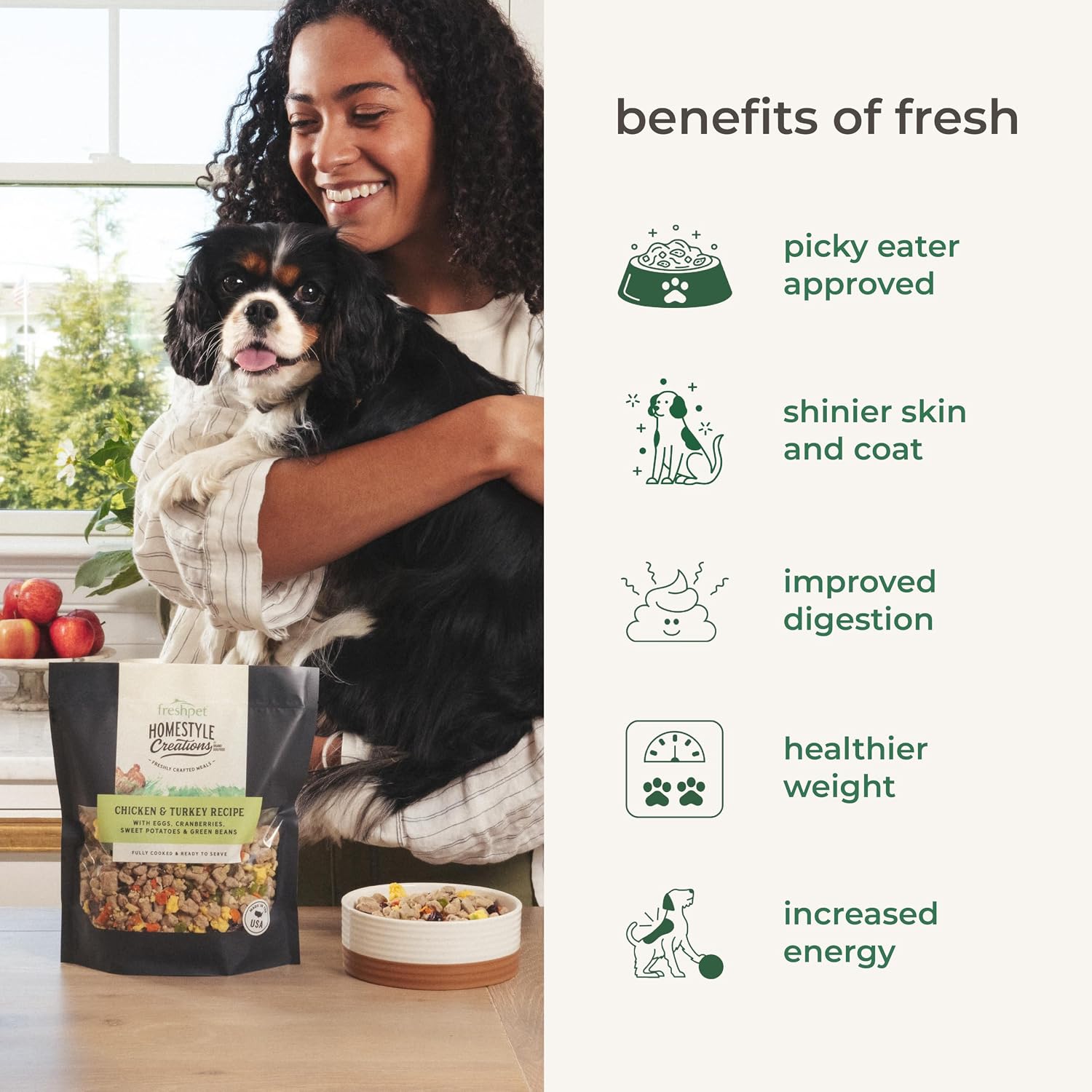 Freshpet refrigerated wet food for adult canine wellness