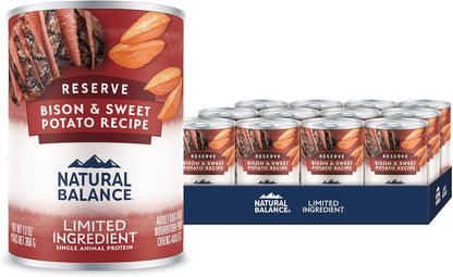 Natural Balance Limited Ingredient Grain-Free Wet Canned Dog Food - Rich Animal Protein Source - Balanced Nutrition - Soy-Free, Gluten-Free - 13 oz - Salmon & Sweet Potato Recipe - 6 Pack - Image 10