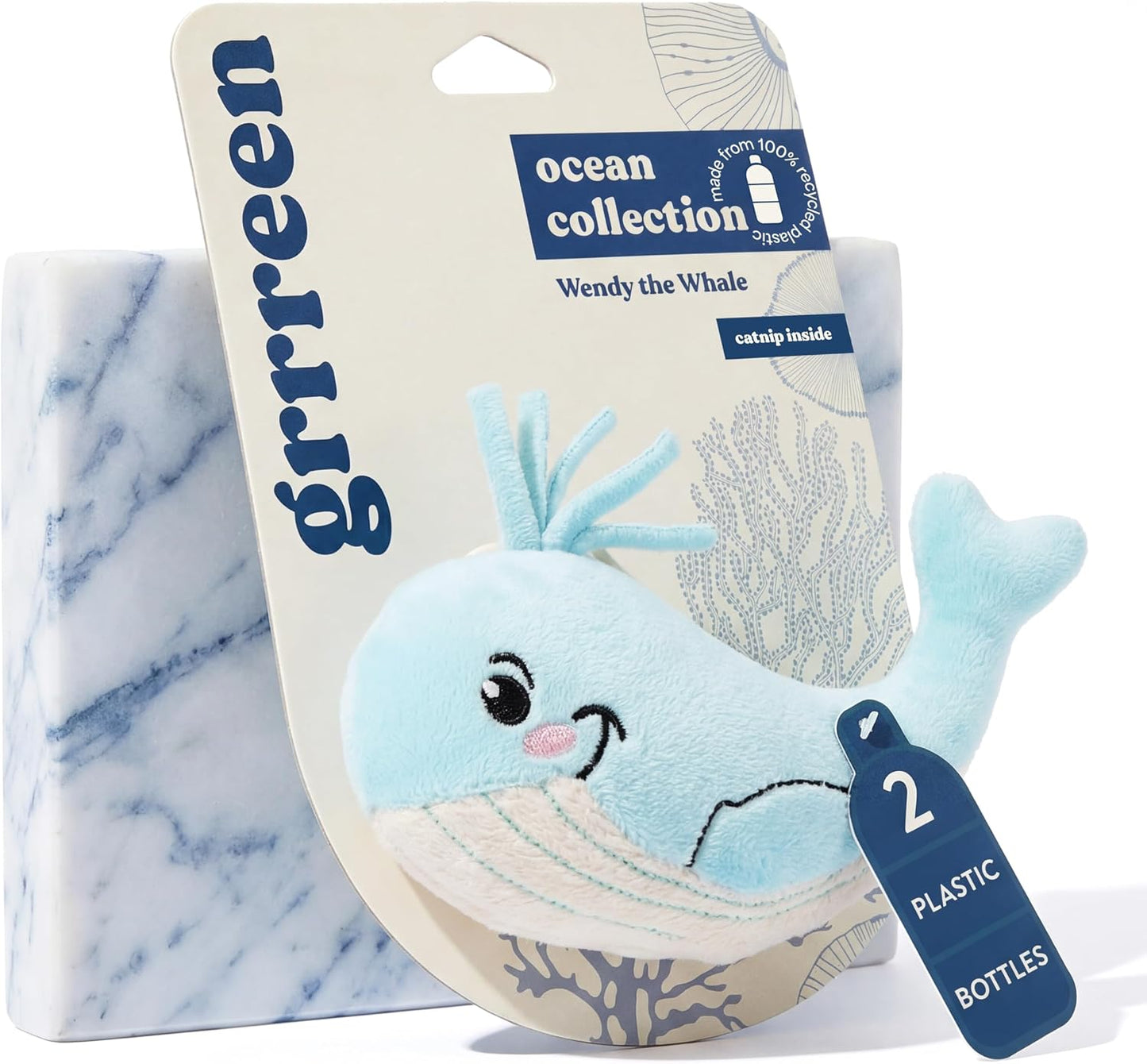 Cat Toys | Plush Fish Puzzle Stuffed Animal for Cats | Eco Friendly Interactive Cat Toys for Indoor Cats - Image 9