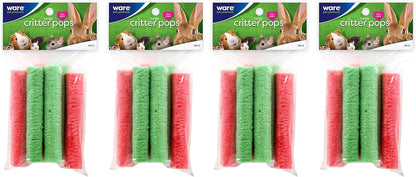 Ware Manufacturing Large Rice Pops Small Animal Treats pack of four front packaging view